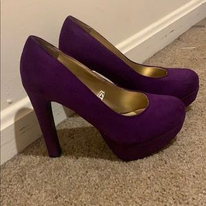 Purple Mossimo Heels
